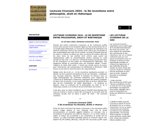 Accéder au site de la conférence