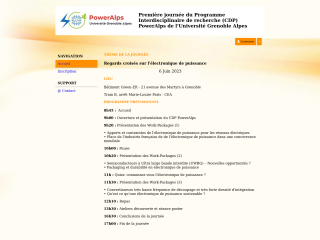 Accéder au site de la conférence