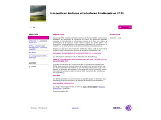 Accéder au site de la conférence