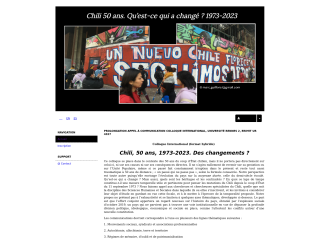 Accéder au site de la conférence