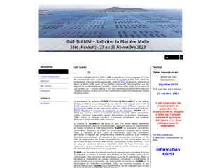 Accéder au site de la conférence