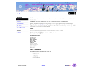Accéder au site de la conférence