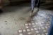 Photography by Hermelind Le Doeuff | Linguistic fieldwork in South Africa | Cleaning the floor