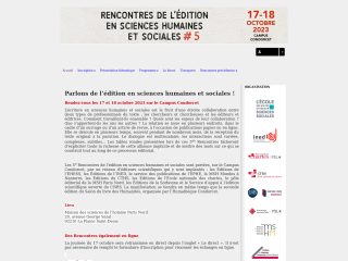 Accéder au site de la conférence