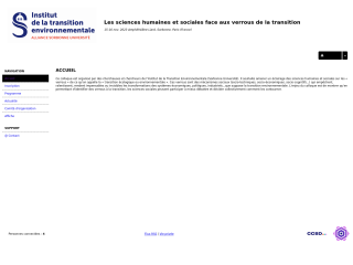 Accéder au site de la conférence