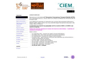 Accéder au site de la conférence