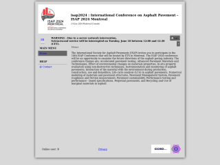 Accéder au site de la conférence