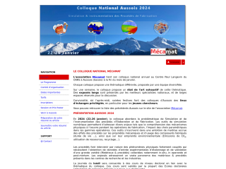Accéder au site de la conférence