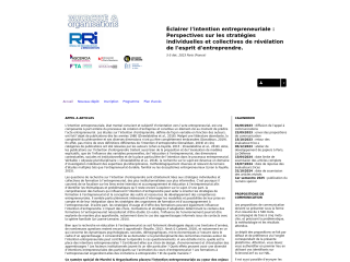 Accéder au site de la conférence