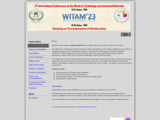 Accéder au site de la conférence
