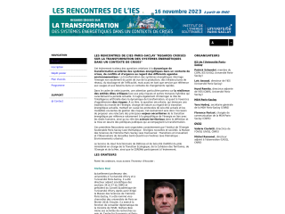 Accéder au site de la conférence