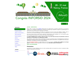 Accéder au site de la conférence