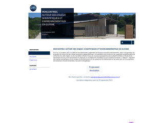Accéder au site de la conférence