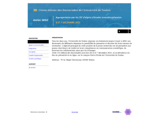 Acceder a la página de la conferencia 
