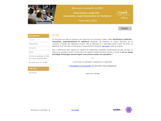Accéder au site de la conférence