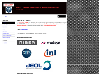 Accéder au site de la conférence