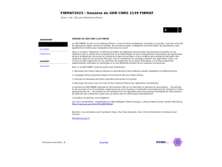 Accéder au site de la conférence