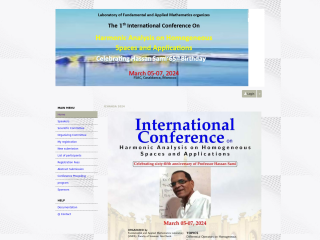 Accéder au site de la conférence