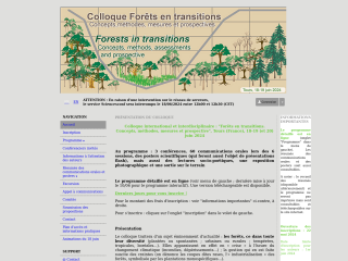 Accéder au site de la conférence