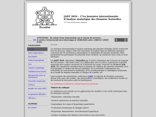 Accéder au site de la conférence