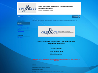 Accéder au site de la conférence