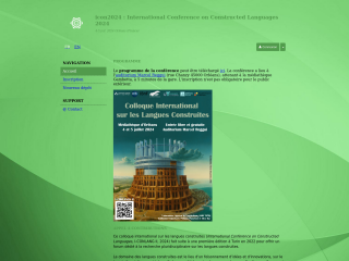 Accéder au site de la conférence