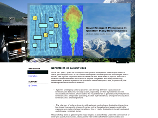 Accéder au site de la conférence