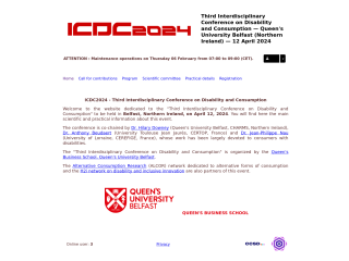 Accéder au site de la conférence