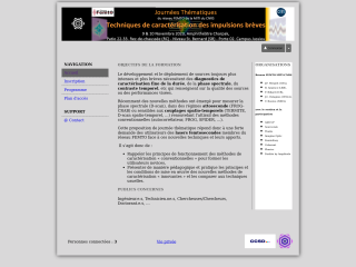 Accéder au site de la conférence