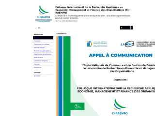 Accéder au site de la conférence
