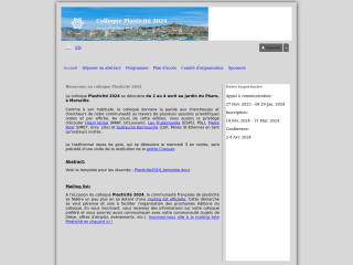 Accéder au site de la conférence
