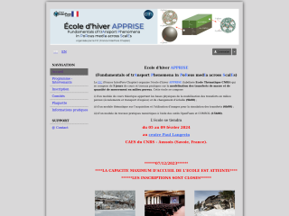 Accéder au site de la conférence