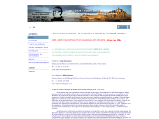 Accéder au site de la conférence