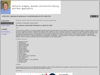 Accéder au site de la conférence