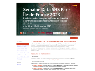 Accéder au site de la conférence