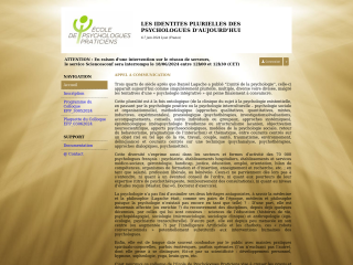 Accéder au site de la conférence