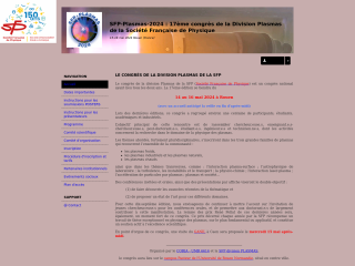 Accéder au site de la conférence