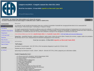 Accéder au site de la conférence