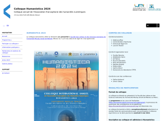 Accéder au site de la conférence