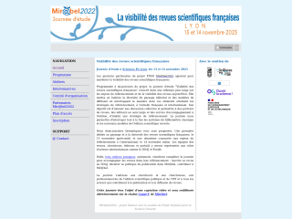 Accéder au site de la conférence