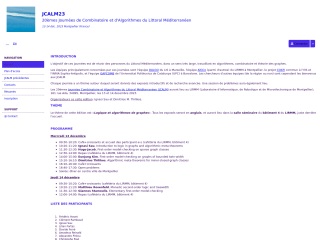 Accéder au site de la conférence