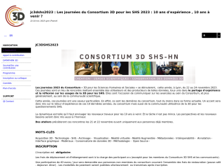 Accéder au site de la conférence