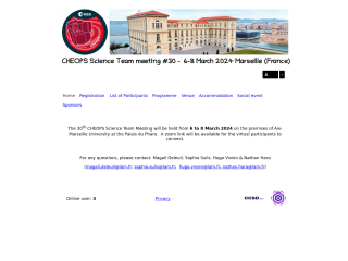 Accéder au site de la conférence