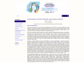 Accéder au site de la conférence