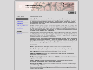 Accéder au site de la conférence