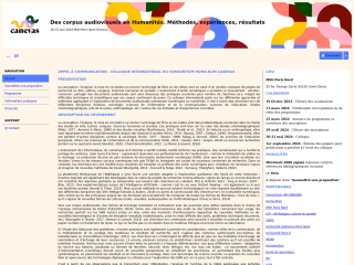 Accéder au site de la conférence