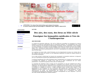 Accéder au site de la conférence