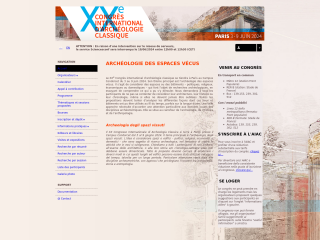 Accéder au site de la conférence