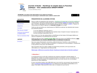 Accéder au site de la conférence