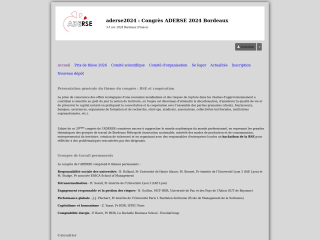 Accéder au site de la conférence